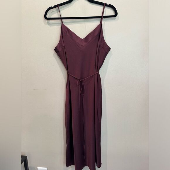 NWT 41 Hawthorn satin Midi Dress size MP - Picture 6 of 8